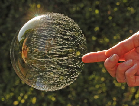 Popping a bubble
