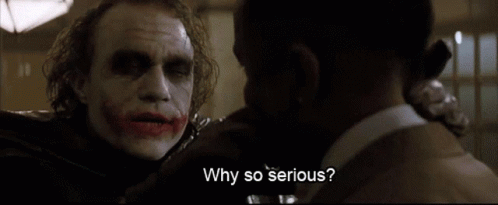 Joker Why So Serious GIF - Joker Why So Serious Joking - Discover & Share  GIFs
