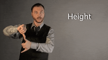 sign language height GIF by Sign with Robert