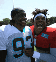 Cam Newton Smile GIF by Carolina Panthers