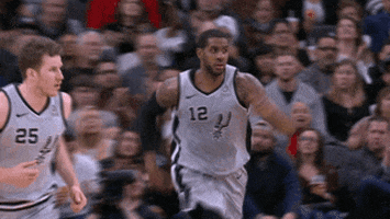 let's go running GIF by NBA