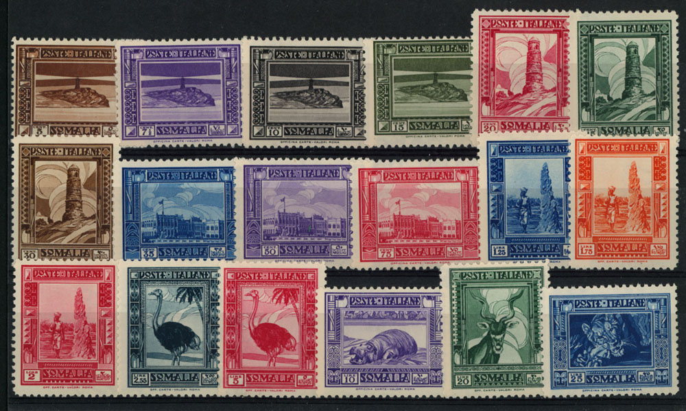 Stamp Auction - Italy. Colonies and Territories somalia - Live Bidding  Auction #84, lot 363